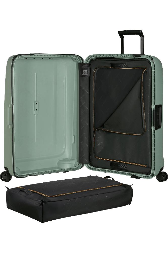 Samsonite ESSENS™ hard medium koffert 69 cm 4 hjul Sage-Harde kofferter-BagBrokers