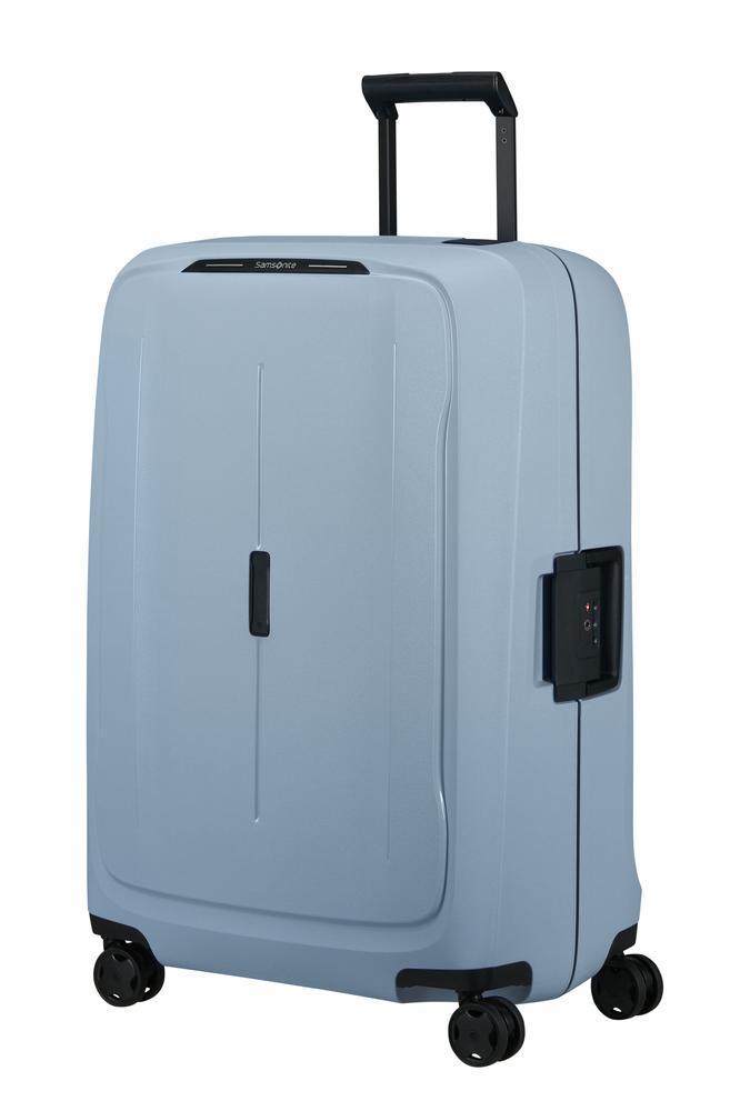 Samsonite ESSENS™ hard stor koffert 75 cm 4 hjul Fog Blue-Harde kofferter-BagBrokers