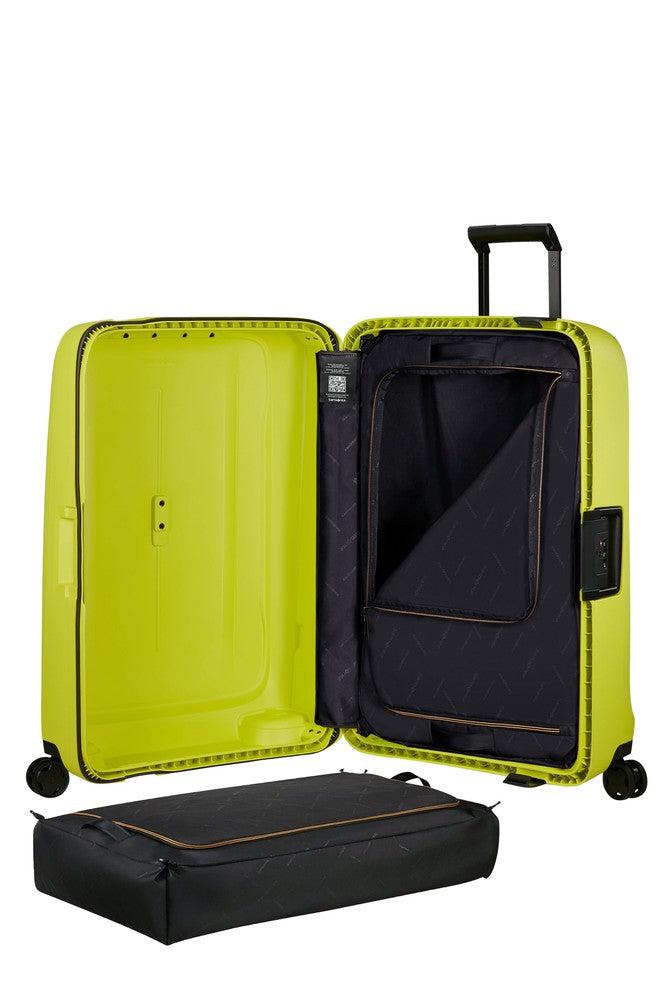 Samsonite ESSENS™ hard stor koffert 75 cm 4 hjul Lime-Harde kofferter-BagBrokers