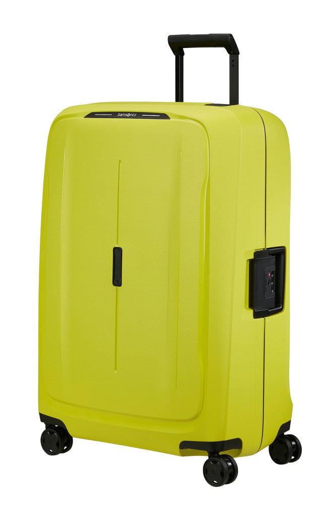 Samsonite ESSENS™ hard stor koffert 75 cm 4 hjul Lime-Harde kofferter-BagBrokers