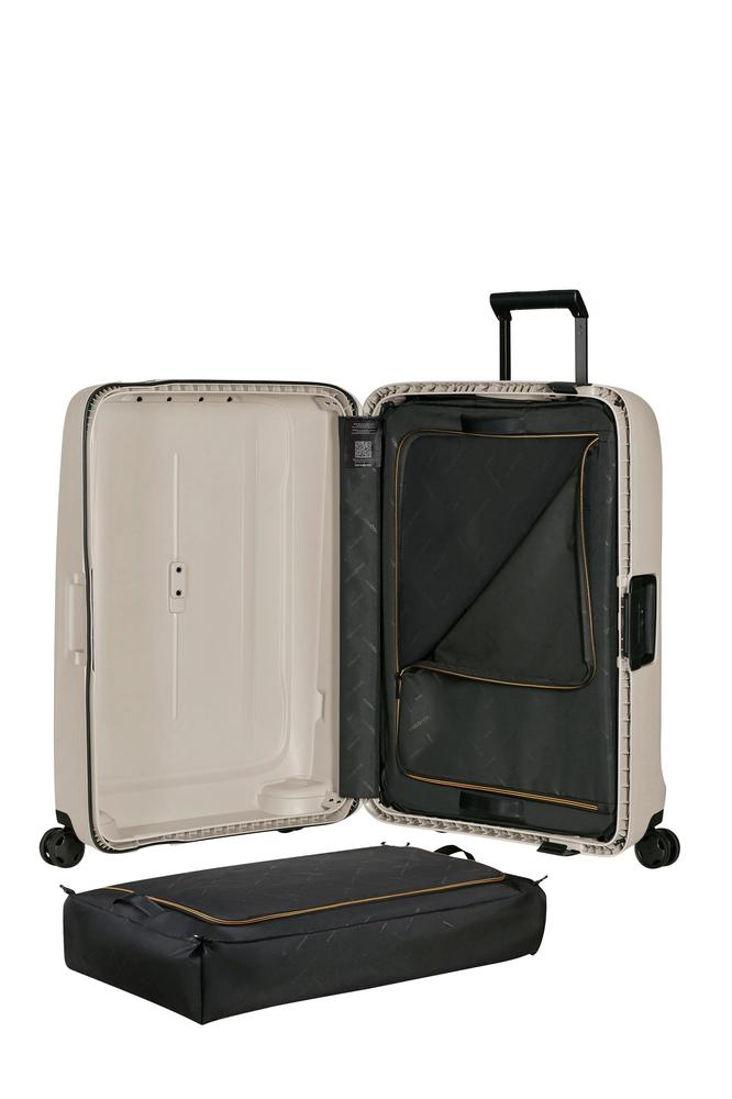 Samsonite ESSENS™ hard stor koffert 75 cm 4 hjul sandstone-Harde kofferter-BagBrokers