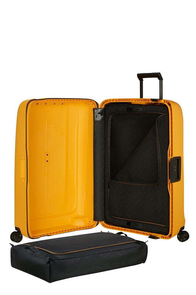 Samsonite ESSENS™ ekstra stor koffert 81 cm 4 hjul Radiant Yellow-Harde kofferter-BagBrokers