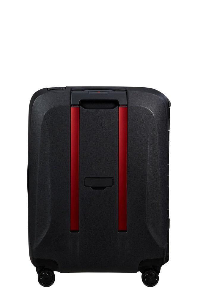 Samsonite ESSENS™ hard Kabin koffert 55 cm 4 hjul Charcoal/Red-Harde kofferter-BagBrokers