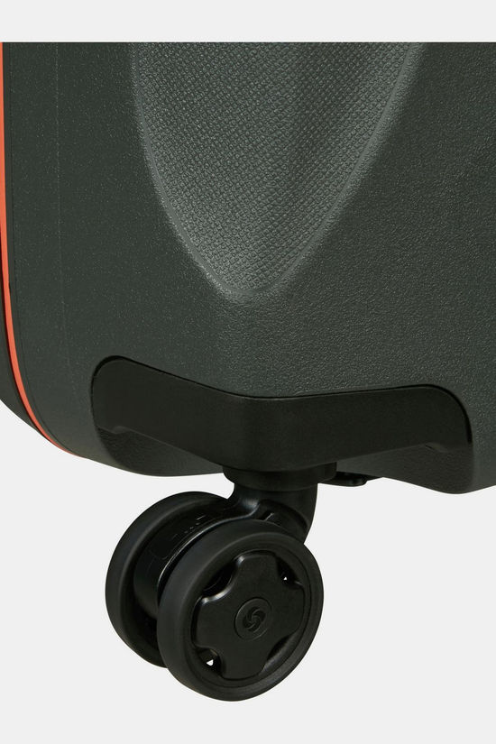 Samsonite ESSENS™ hard Kabin koffert 55 cm 4 hjul LTD Green/Orange-Harde kofferter-BagBrokers