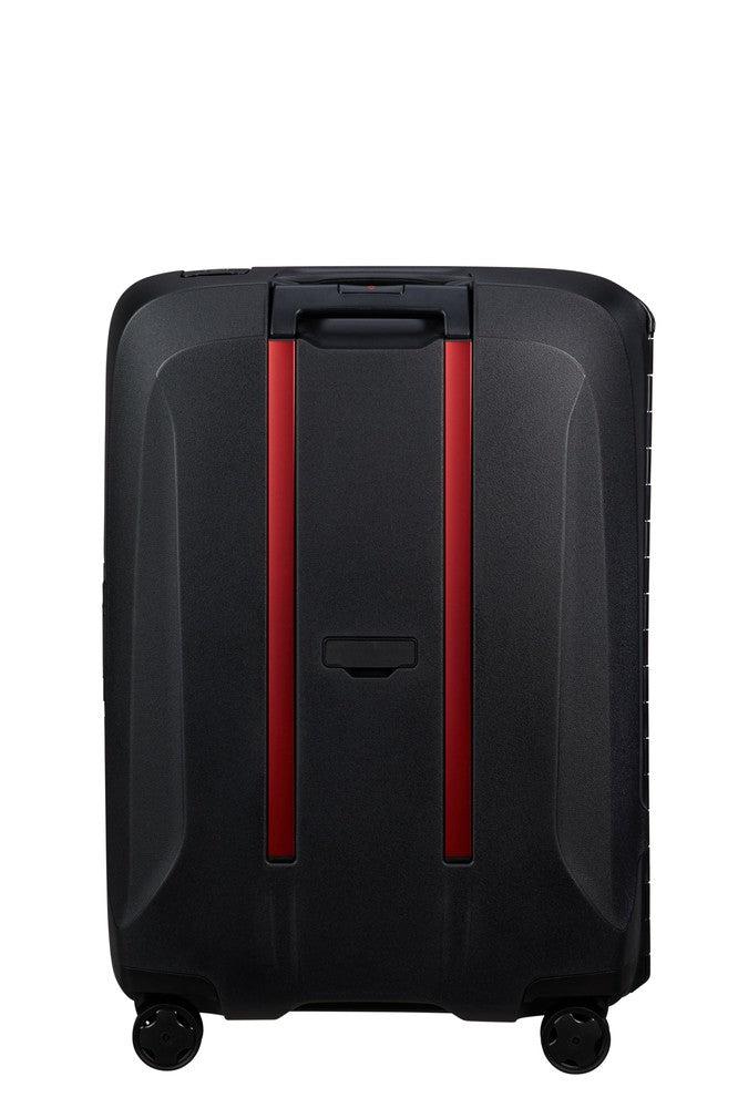 Samsonite ESSENS™ hard medium koffert 69 cm 4 hjul Charcoal/Red-Harde kofferter-BagBrokers