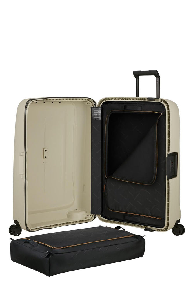 Samsonite ESSENS™ hard medium koffert 69 cm 4 hjul Warm Neutral-Harde kofferter-BagBrokers