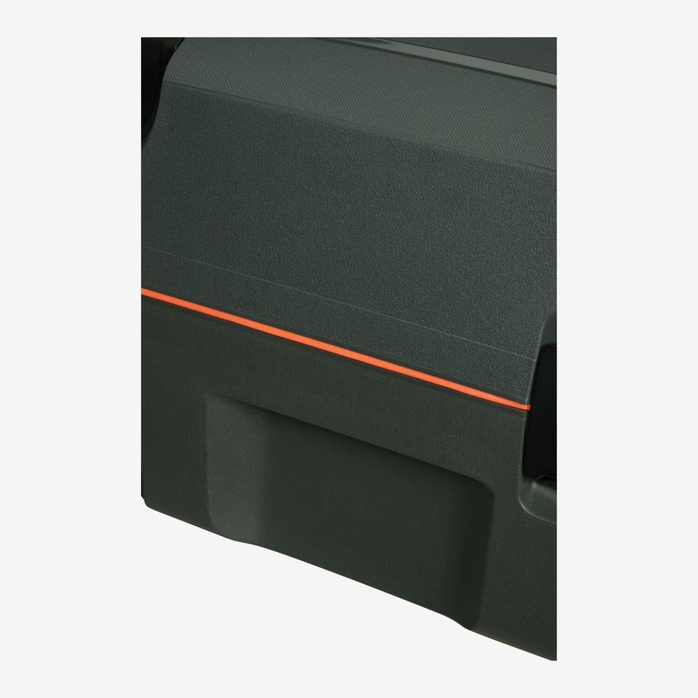 Samsonite ESSENS™ hard stor koffert 75 cm 4 hjul LTD Green/Orange-Harde kofferter-BagBrokers