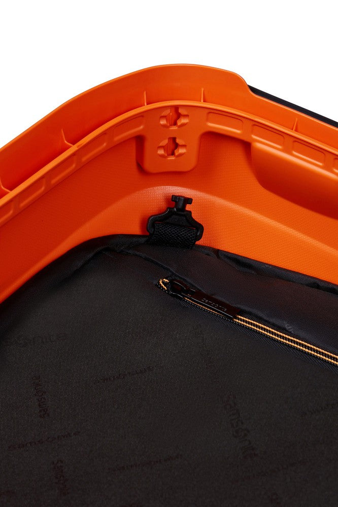 Samsonite ESSENS™ hard stor koffert 75 cm 4 hjul Papaya Orange-Harde kofferter-BagBrokers