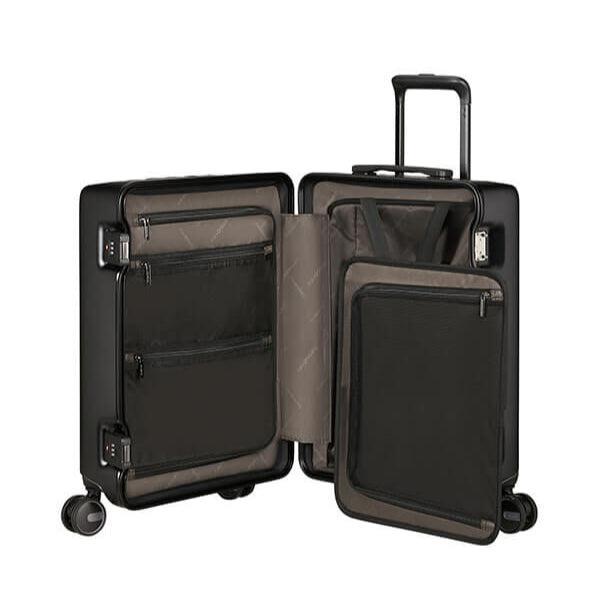 Samsonite FOCUS Kabinkoffert med 4 hjul 55 cm Matt Graphite-Harde kofferter-BagBrokers
