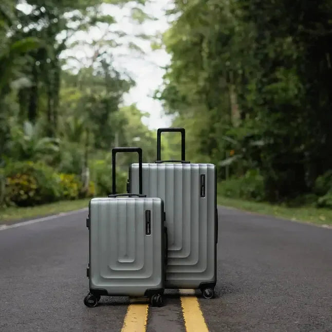 Samsonite FOCUS Kabinkoffert med 4 hjul 55 cm Matt Sage Khaki-Harde kofferter-BagBrokers