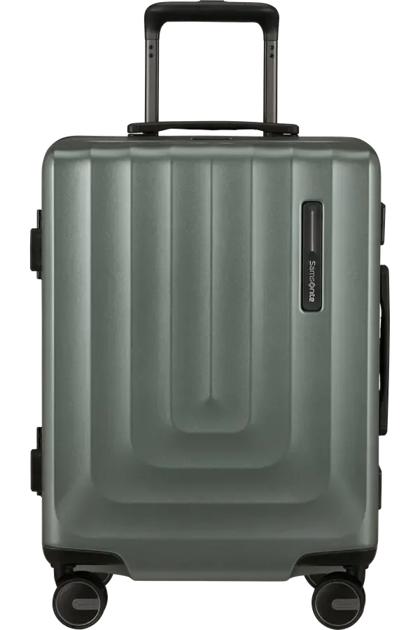 Samsonite FOCUS Kabinkoffert med 4 hjul 55 cm Matt Sage Khaki-Harde kofferter-BagBrokers