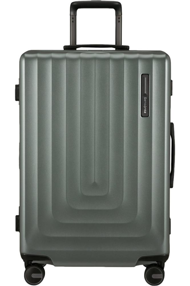 Samsonite FOCUS Koffert med 4 hjul 69cm Matt Sage Khaki-Harde kofferter-BagBrokers