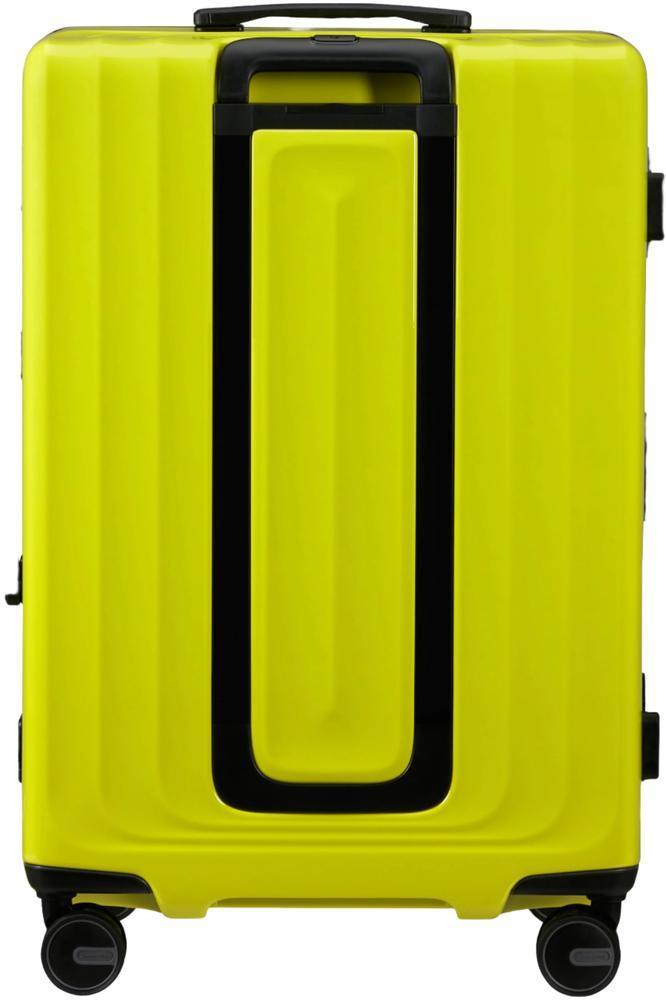 Samsonite FOCUS Koffert med 4 hjul 69cm Metallic Lime-Harde kofferter-BagBrokers