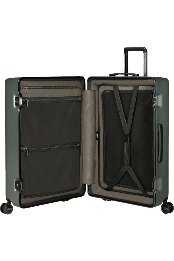 Samsonite FOCUS Koffert med 4 hjul 75 cm Matt Sage Khaki-Harde kofferter-BagBrokers
