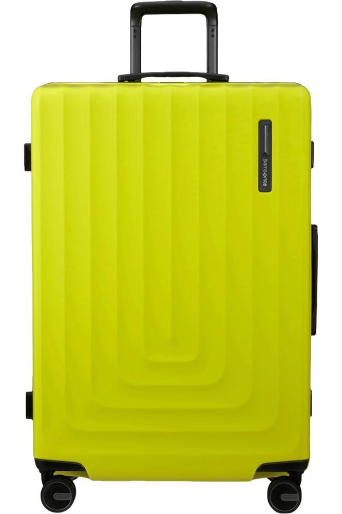 Samsonite FOCUS Koffert med 4 hjul 75 cm Metallic Lime-Harde kofferter-BagBrokers