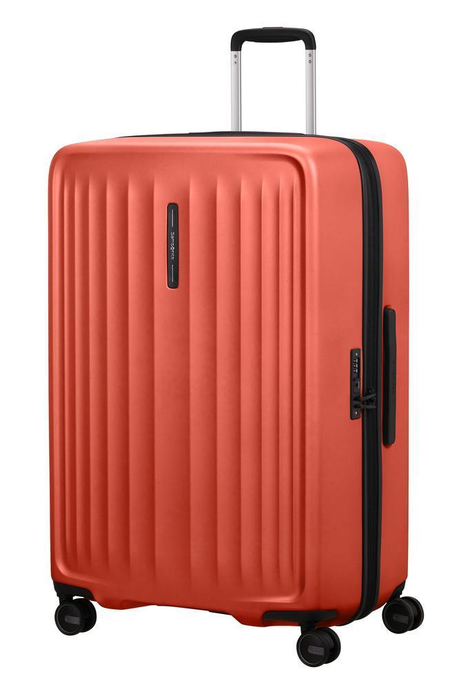 Samsonite FYRM Koffertsett i 3 deler Burnt Orange-Harde kofferter-BagBrokers
