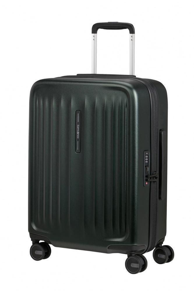 Samsonite FYRM Koffertsett i 3 deler Deep Green-Harde kofferter-BagBrokers