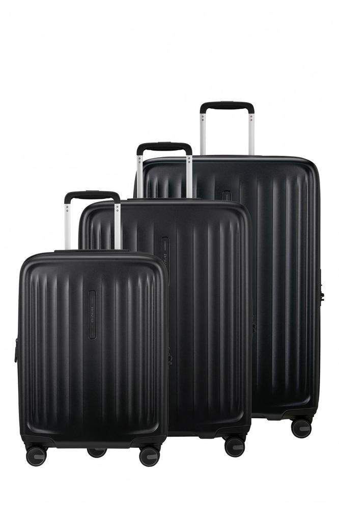 Samsonite FYRM Koffertsett i 3 deler Graphite-Harde kofferter-BagBrokers