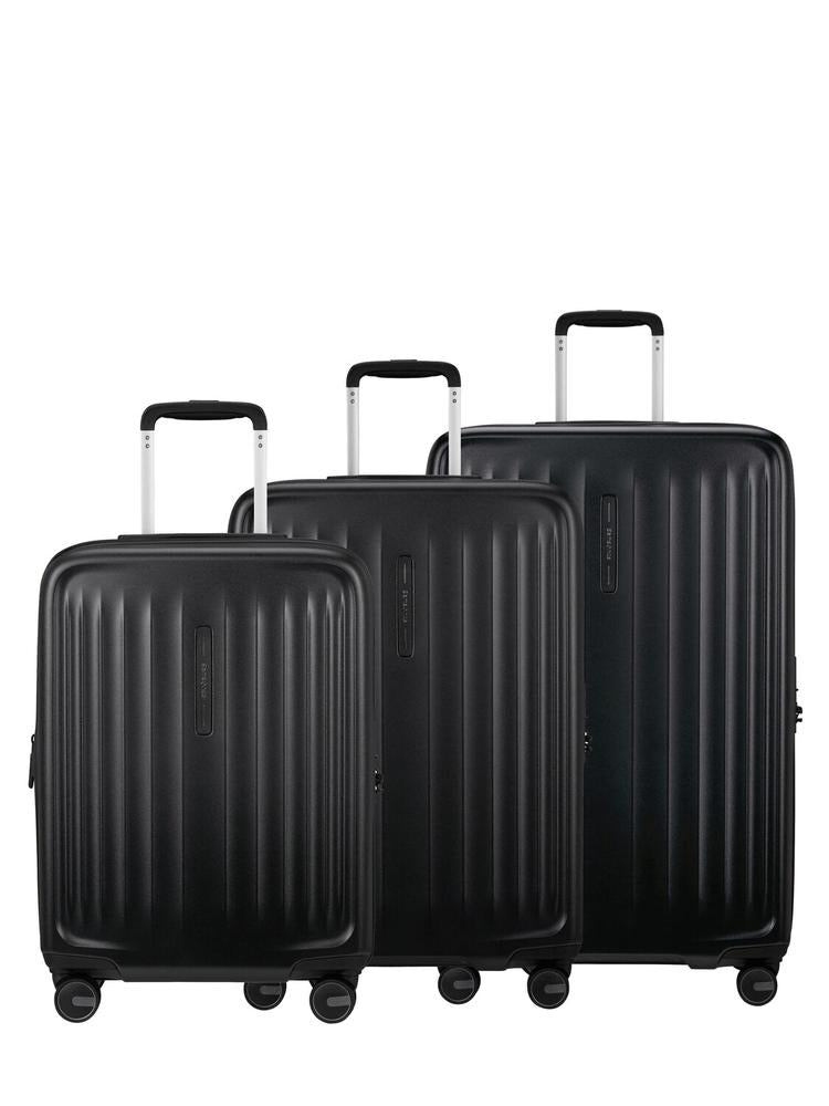 Samsonite FYRM Koffertsett i 3 deler Graphite-Harde kofferter-BagBrokers