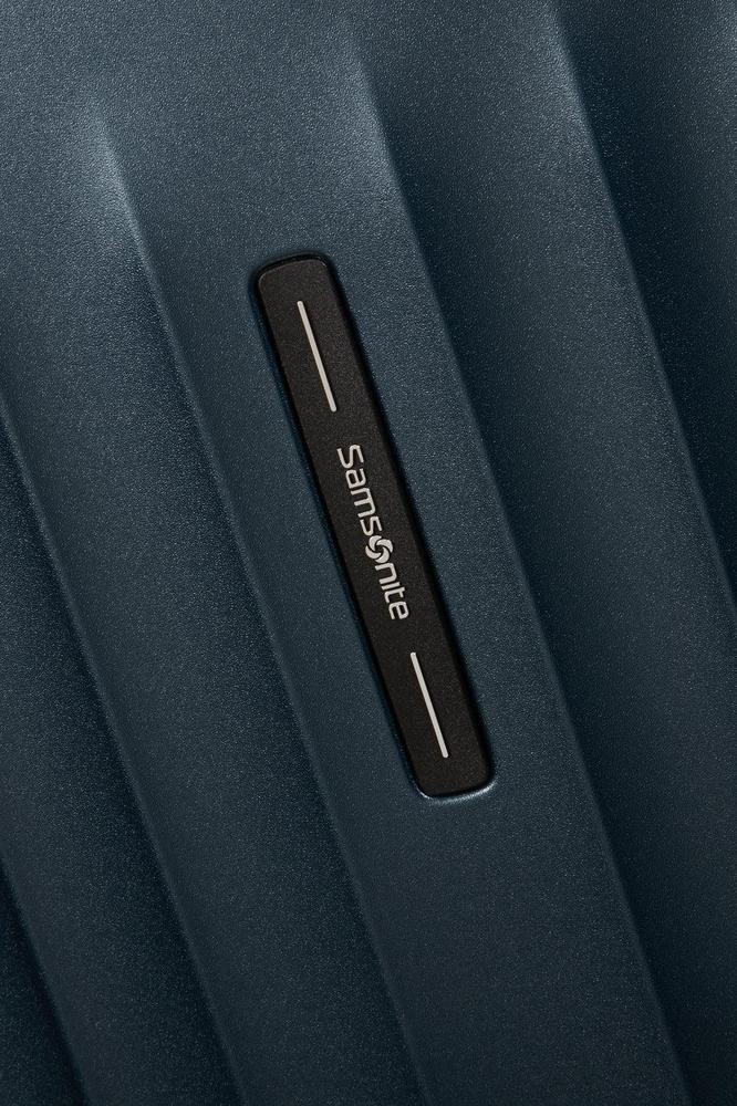 Samsonite FYRM Koffertsett i 3 deler Steel Blue-Harde kofferter-BagBrokers