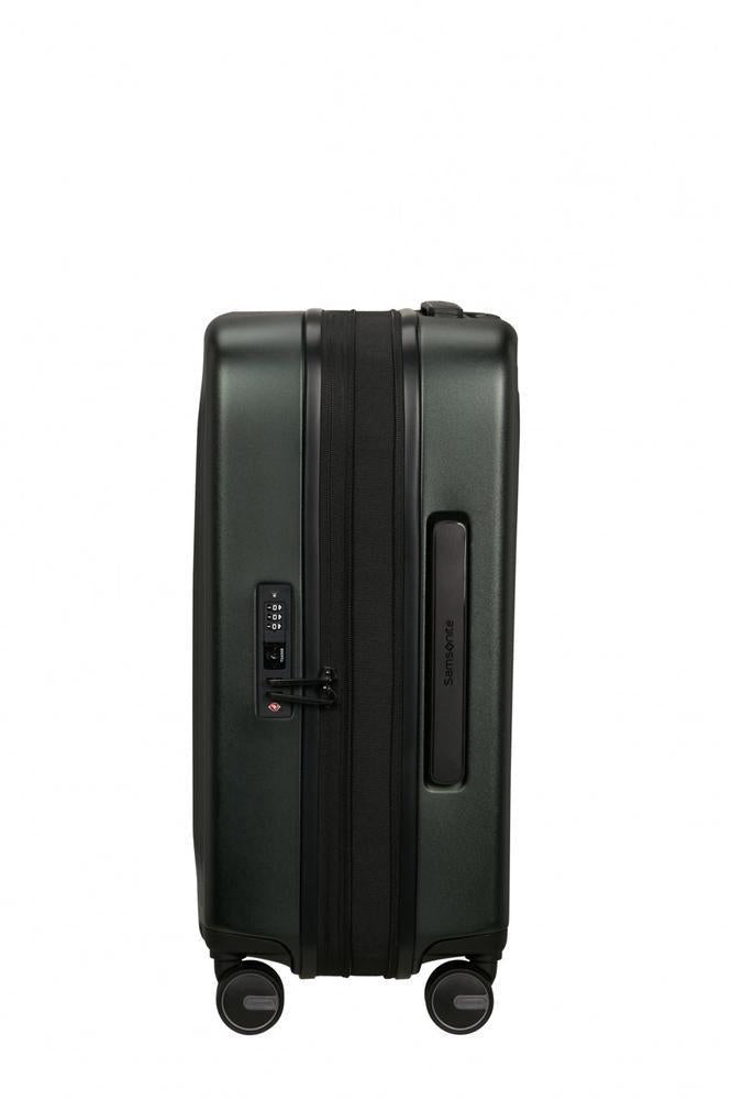 Samsonite FYRM utvidbar Kabin koffert 55 cm Deep Green-Harde kofferter-BagBrokers