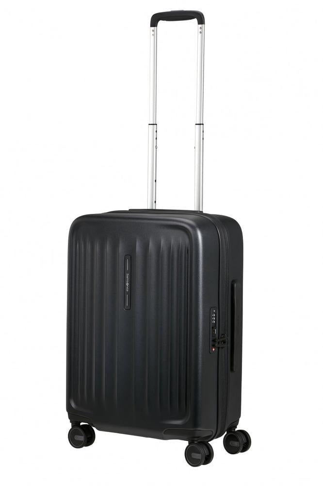 Samsonite FYRM utvidbar Kabin koffert 55 cm Graphite-Harde kofferter-BagBrokers