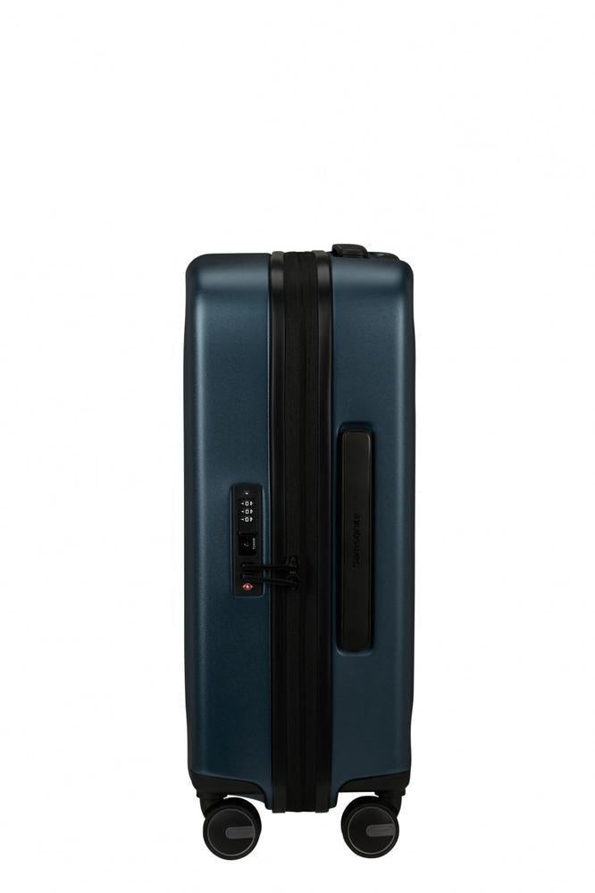 Samsonite FYRM utvidbar Kabin koffert 55 cm Steel Blue-Harde kofferter-BagBrokers