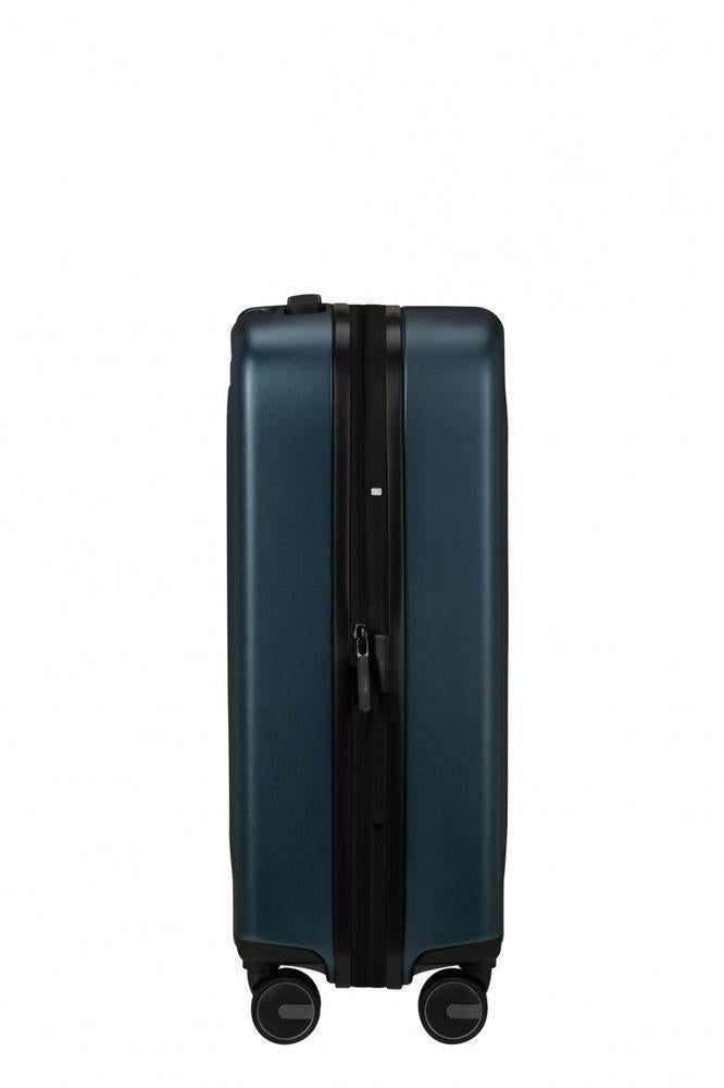 Samsonite FYRM utvidbar Kabin koffert 55 cm Steel Blue-Harde kofferter-BagBrokers