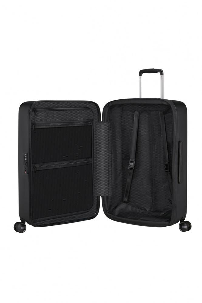 Samsonite FYRM utvidbar Medium koffert 67 cm Graphite-Harde kofferter-BagBrokers