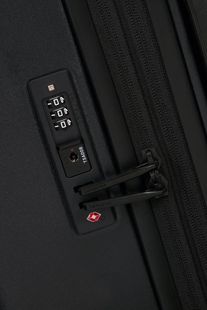 Samsonite FYRM utvidbar Medium koffert 67 cm Graphite-Harde kofferter-BagBrokers