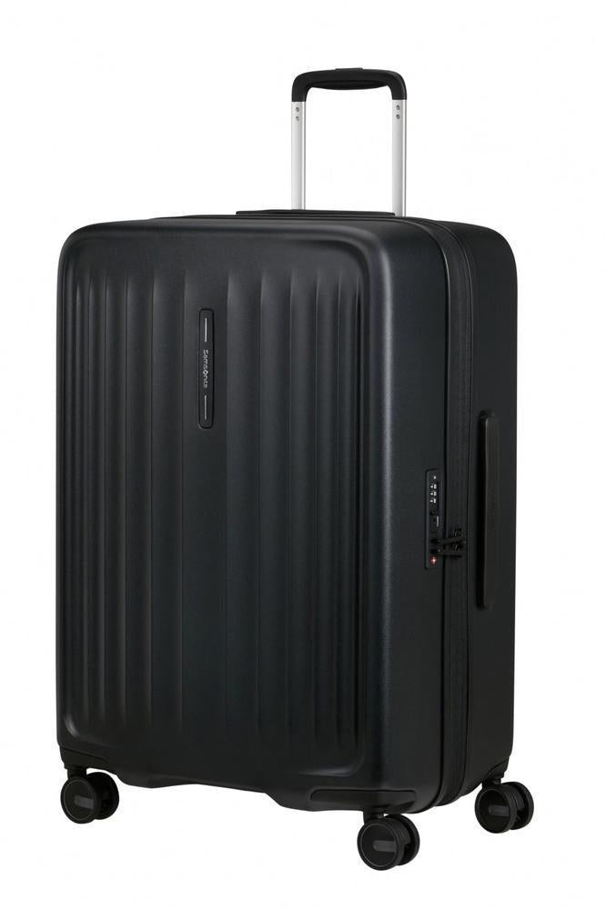 Samsonite FYRM utvidbar Medium koffert 67 cm Graphite-Harde kofferter-BagBrokers