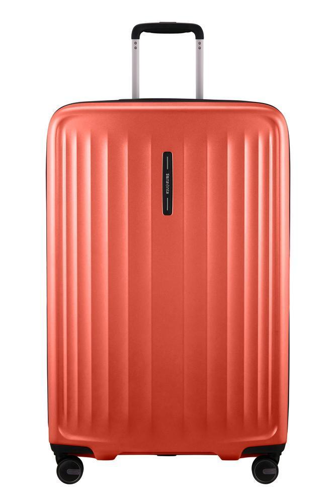Samsonite FYRM utvidbar Stor koffert 77 cm Burnt Orange-Harde kofferter-BagBrokers