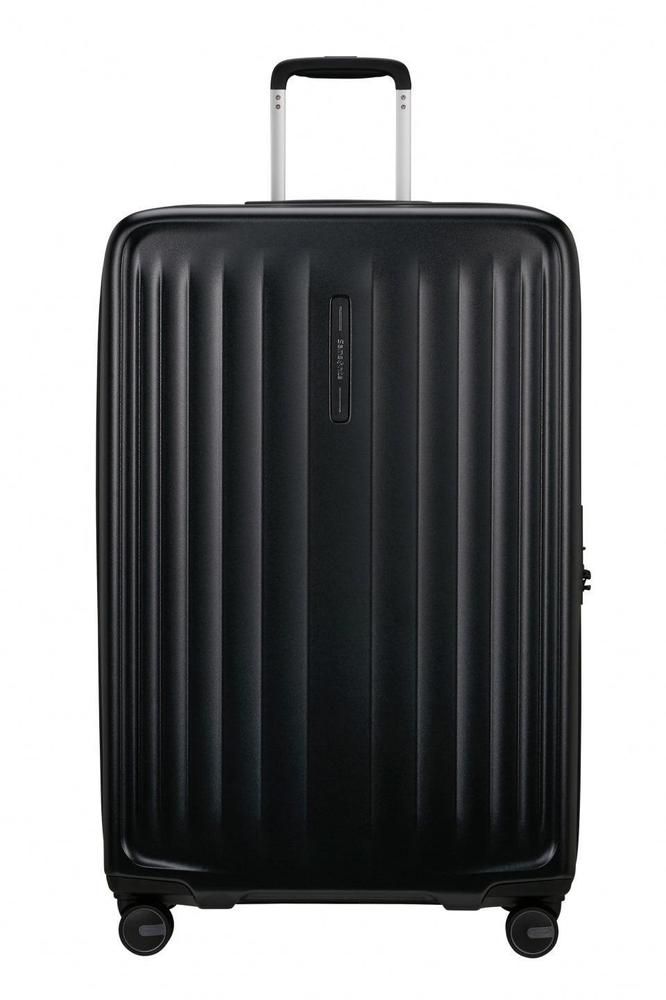 Samsonite FYRM utvidbar Stor koffert 77 cm Graphite-Harde kofferter-BagBrokers