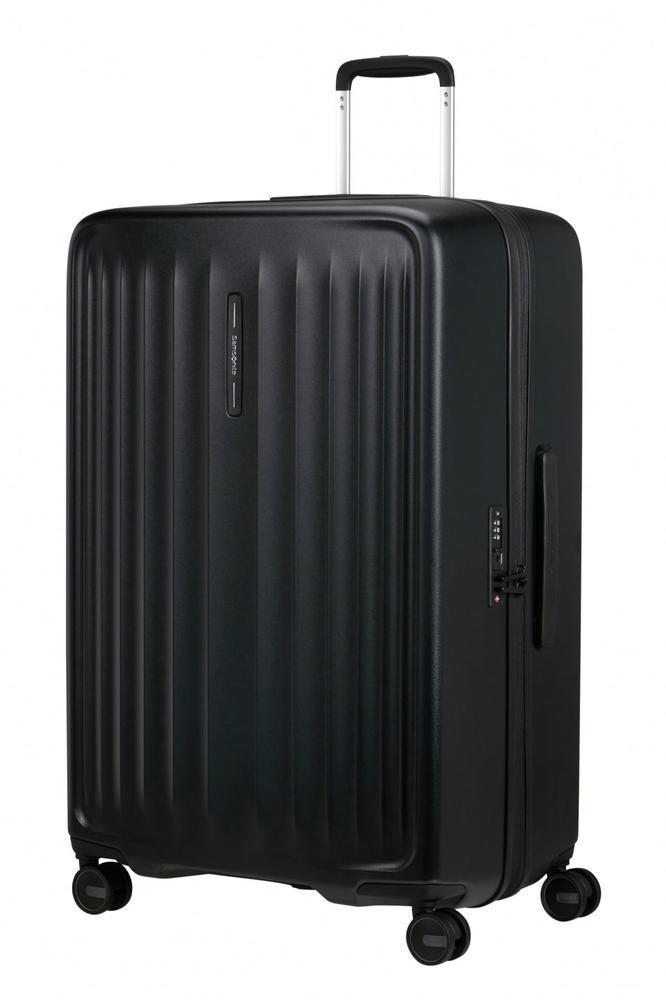 Samsonite FYRM utvidbar Stor koffert 77 cm Graphite-Harde kofferter-BagBrokers