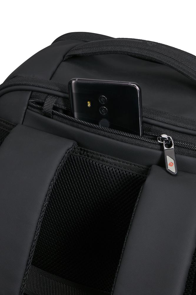 Samsonite GLAZED Underseat Backpack S 25 liter Black-PC-sekk-BagBrokers