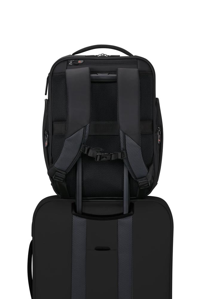 Samsonite GLAZED Underseat Backpack S 25 liter Black-PC-sekk-BagBrokers