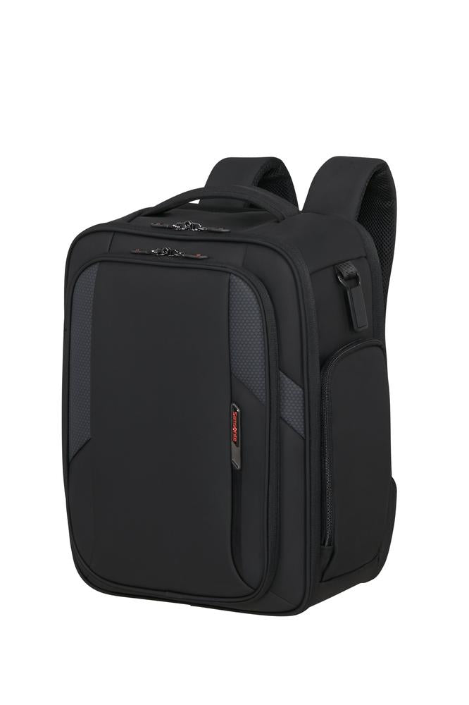 Samsonite GLAZED Underseat Backpack S 25 liter Black-PC-sekk-BagBrokers
