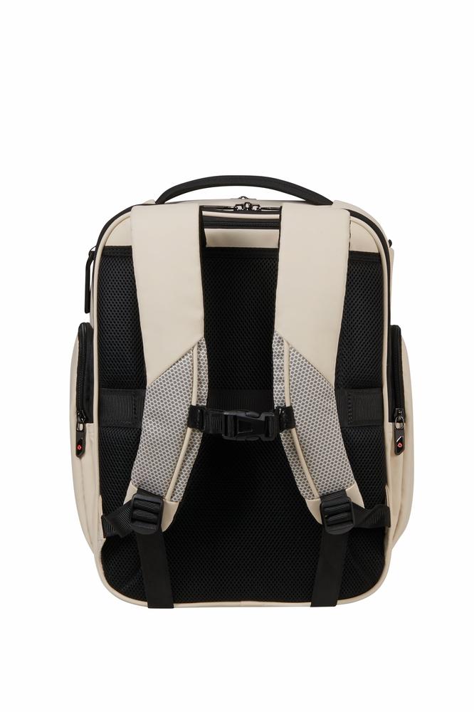 Samsonite GLAZED Underseat Backpack S 25 liter Sandstone-PC-sekk-BagBrokers