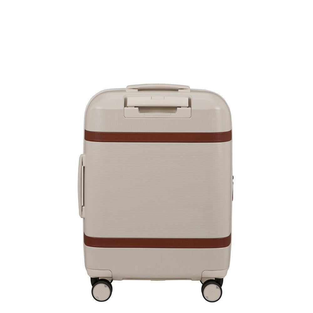 Samsonite IMAGE Utvidbar Pc-kabinkoffert 55 cm med 4 hjul Ivory-Harde kofferter-BagBrokers
