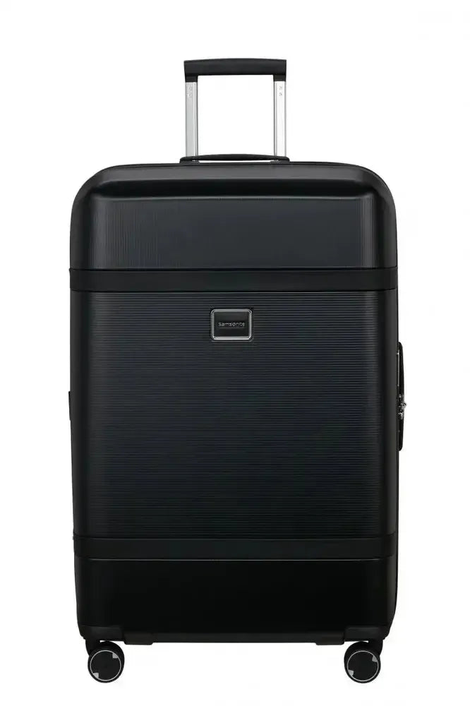 Samsonite IMAGE utvidbar ekstra stor koffert 81 cm Svart-Harde kofferter-BagBrokers