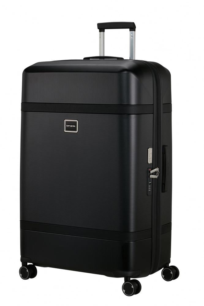 Samsonite IMAGE utvidbar ekstra stor koffert 81 cm Svart-Harde kofferter-BagBrokers