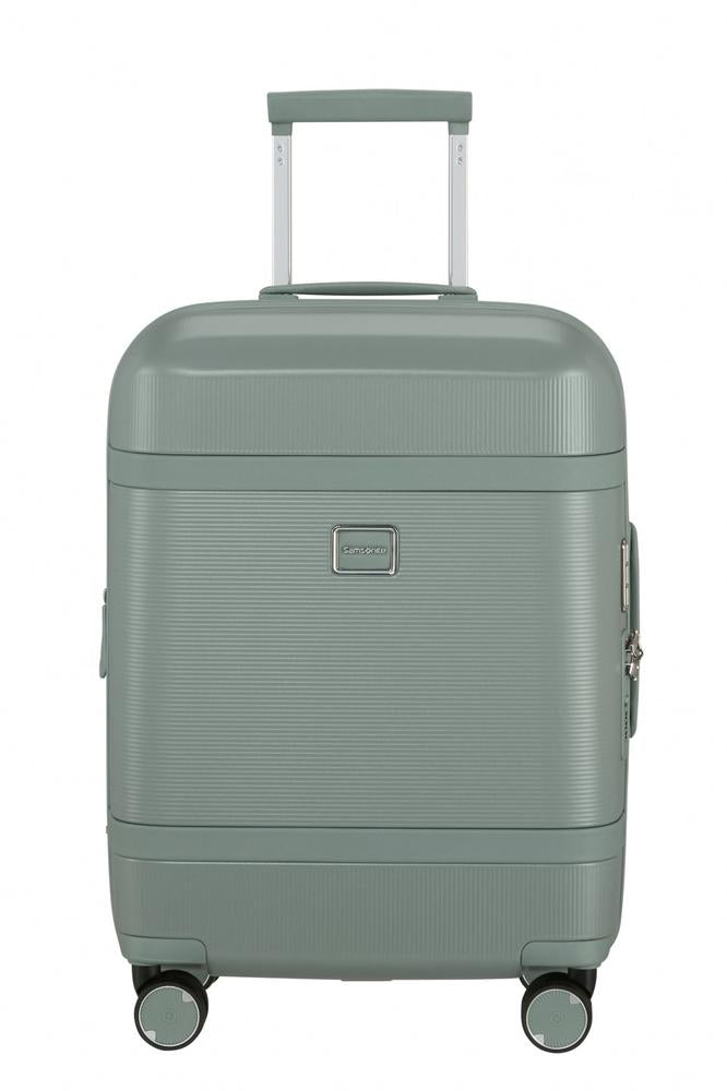 Samsonite IMAGE utvidbar kabinkoffert med 4 hjul 55 cm Thyme-Harde kofferter-BagBrokers