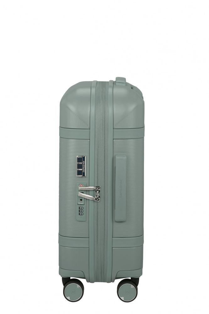 Samsonite IMAGE utvidbar kabinkoffert med 4 hjul 55 cm Thyme-Harde kofferter-BagBrokers
