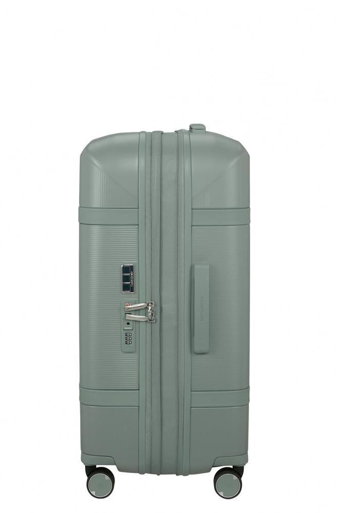 Samsonite IMAGE utvidbar medium koffert med 4 hjul 69 cm Thyme-Harde kofferter-BagBrokers