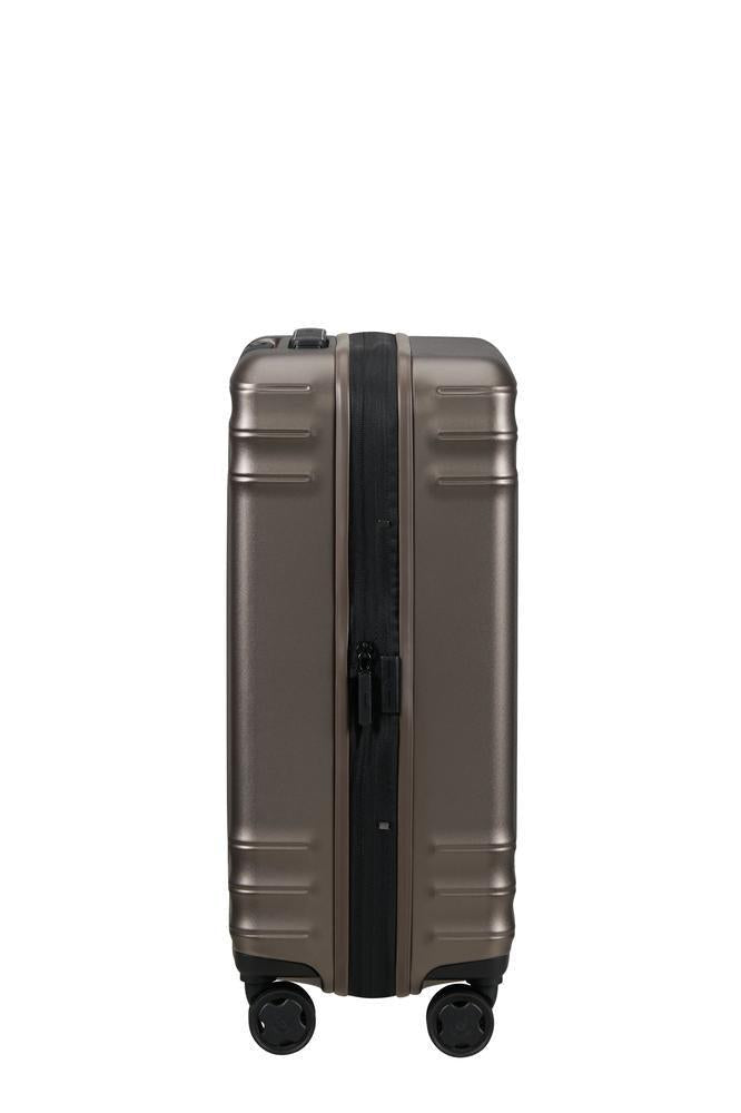 Samsonite Lin'Air utvidbar kabinkoffert 55 cm Matt Bronze-Harde kofferter-BagBrokers