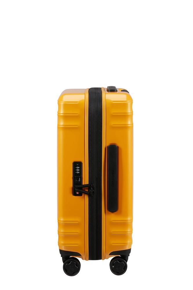 Samsonite Lin'Air utvidbar kabinkoffert 55 cm Metallic Mango-Harde kofferter-BagBrokers