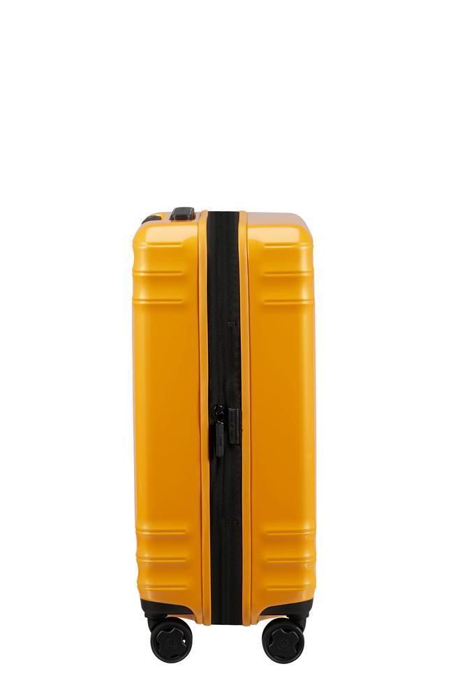 Samsonite Lin'Air utvidbar kabinkoffert 55 cm Metallic Mango-Harde kofferter-BagBrokers