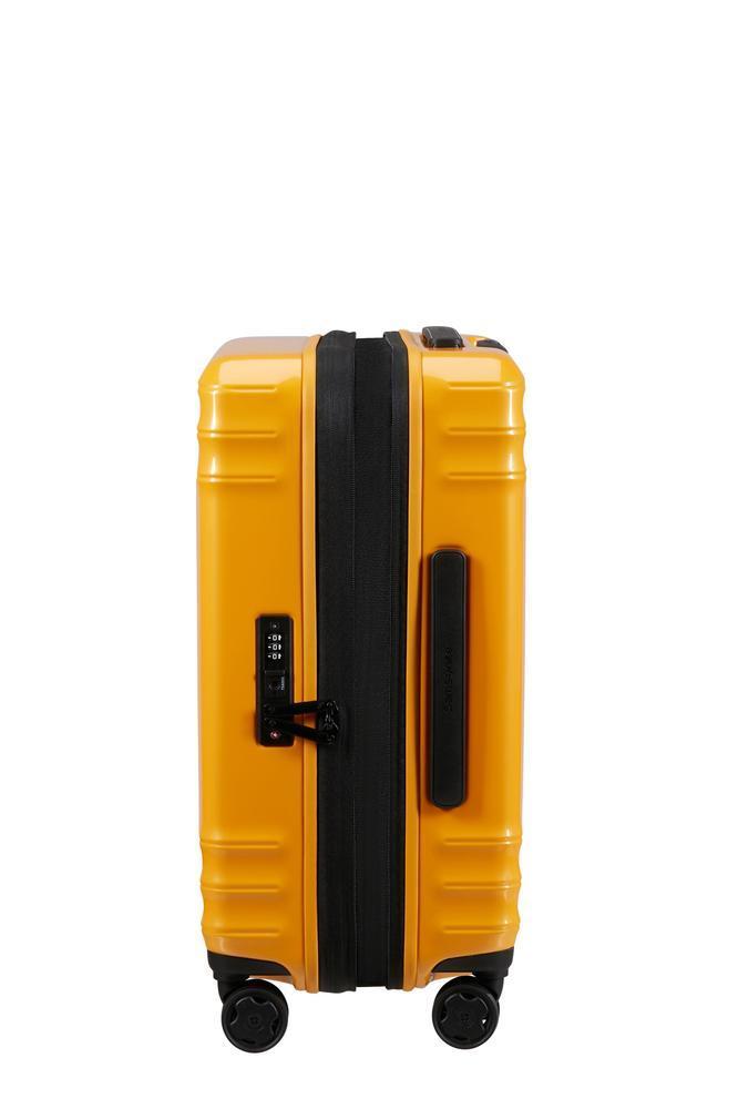 Samsonite Lin'Air utvidbar kabinkoffert 55 cm Metallic Mango-Harde kofferter-BagBrokers