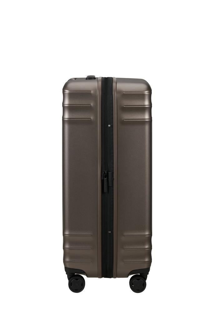 Samsonite Lin'Air utvidbar medium koffert 67 cm Matt Bronze-Harde kofferter-BagBrokers