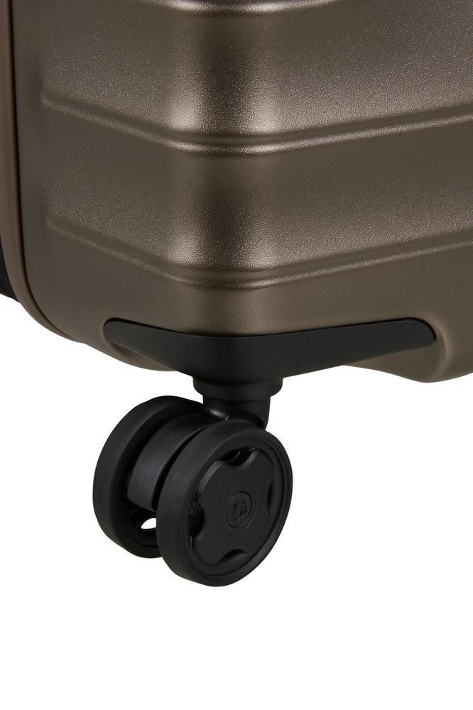 Samsonite Lin'Air utvidbar medium koffert 67 cm Matt Bronze-Harde kofferter-BagBrokers